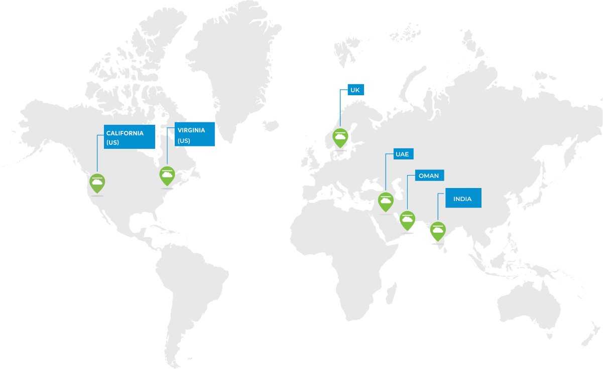Global Datacenter Map